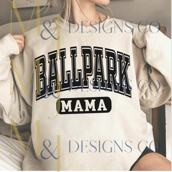 Ballpark Mama Sweatshirt