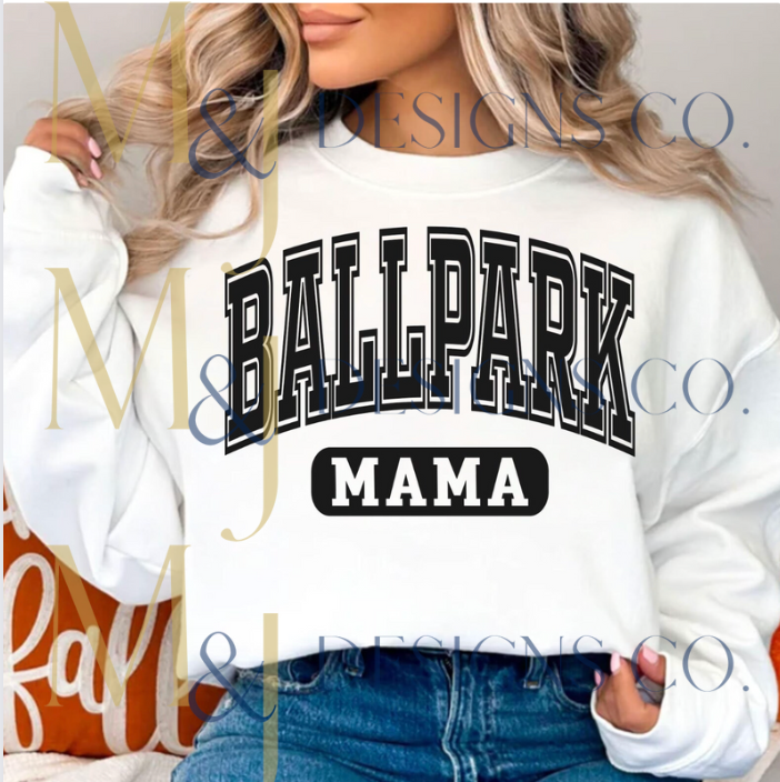 Ballpark Mama Sweatshirt